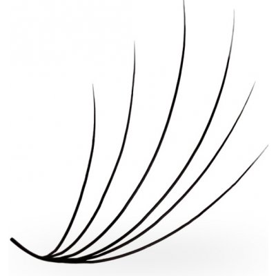 Luxury Lashes 6D Camellia Premium - Sypané Řasy v Hotovém Vějířku MIX Zakřivení umělých řas: CC, Délka umělých řas: Mix 6/8/10 mm - 11/13/15 mm, Tloušťka řas: 007 – Hledejceny.cz