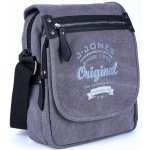 J. JONES pánská taška přes rameno Canvas 4556-2 šedá – Zboží Mobilmania