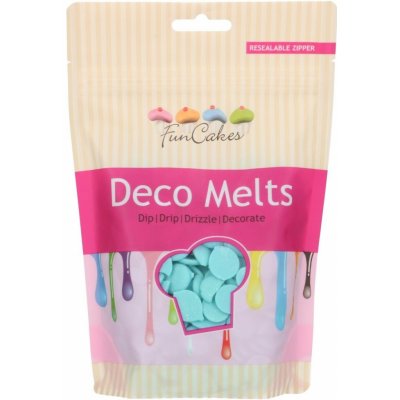 FunCakes Deco Melts poleva světle modrá 250 g – Zbozi.Blesk.cz