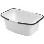 heidrun KOŠ NA ČISTÉ PRÁDLO,26L,PLAST, 57X40X20CM,BÍLÁ – Zboží Dáma