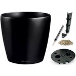 Lechuza Květináč Classico Černá 28 cm – Hledejceny.cz