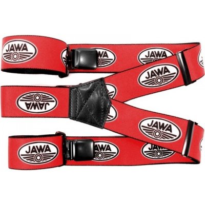 Jawa Soft red MTHDR Suspenders red – Zboží Mobilmania