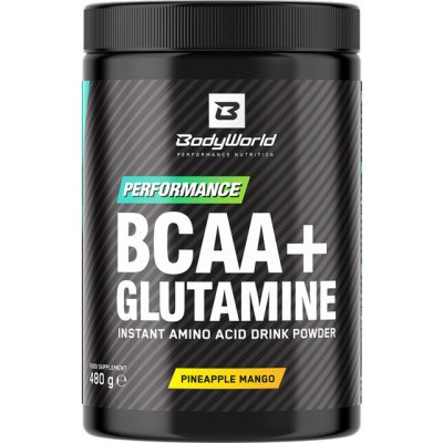 BodyWorld BCAA + Glutamine 480 g – Zboží Mobilmania
