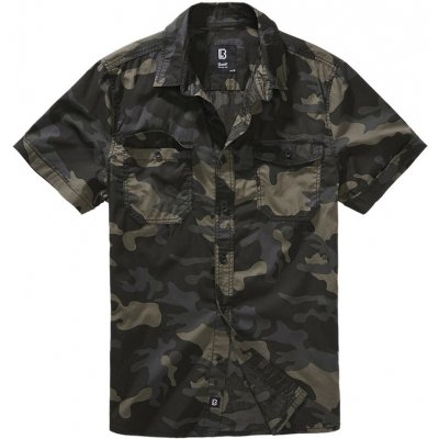 Brandit košile Roadstar shirt 1/2 sleeve darkcamo