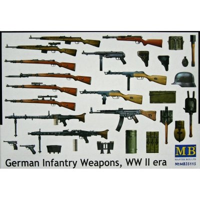 Master Box German Infantry Weapons WWII era MB35115 1:35