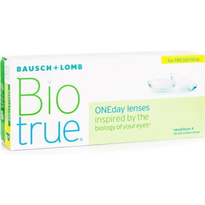 Bausch & Lomb Biotrue Oneday for Presbyopia 30 čoček – Hledejceny.cz