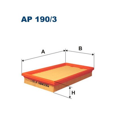 Vzduchový filtr FILTRON AP 190/3 – Hledejceny.cz