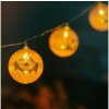 Vánoční osvětlení Family LED Dekorační řetěz HALLOWEEN 10xLED 2xAA 1,5 m dýně LC3478