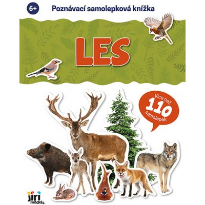 Poznávací samolepková knížka les – Zboží Mobilmania
