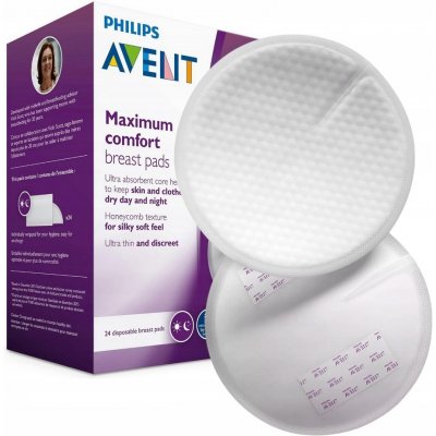 AVENT Philips Prsní vložky jednorázové 24 ks – Sleviste.cz