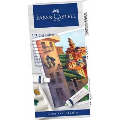 Faber-Castell Olejové barvy 12 ks – Zbozi.Blesk.cz