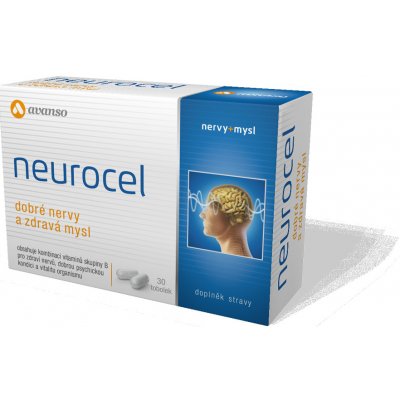Avanso Neurocel Péče o nervový systém a mozek 30 tobolek