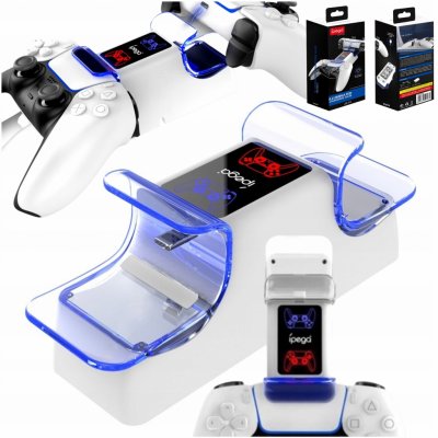 iPega P5003 Dual Charger Dock PS5 Controller – Zboží Mobilmania