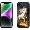 Pouzdro a kryt na mobilní telefon Apple mmCase na iPhone 14 bílý kůň 2