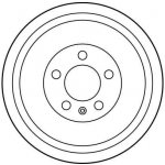 Brzdový buben TRW DB4262 - ŠKODA OCTAVIA 96- – Hledejceny.cz