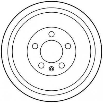 Brzdový buben TRW DB4262 - ŠKODA OCTAVIA 96- – Hledejceny.cz