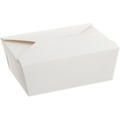 VIBAL Krabice papírové bílá 1200ml 175 x 140 x 63 mmm 50 ks 4 bal – Zboží Živě