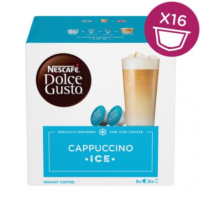 Nescafé Dolce Gusto Cappuccino Ice kávové kapsle 16 ks od 145 Kč -  Heureka.cz