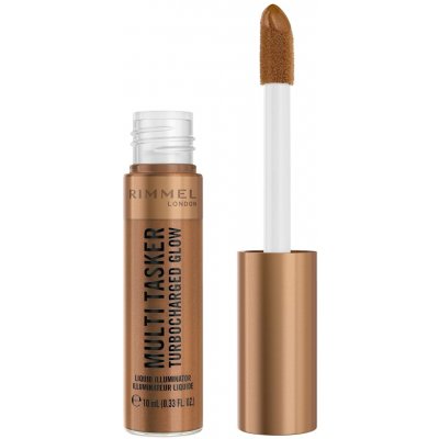 Rimmel Multi-Tasker Turbocharged Glow tekutý rozjasňovač 009 Bougie Girl 10 ml – Sleviste.cz