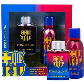 EP Line FC Barcelona EDT 100 ml + deospray 150 ml dárková sada