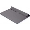 Brašna na notebook SES 2v1 Pouzdro s magnetem a stojánkem z ekokůže pro Apple MacBook Pro 16" (2023, M2 Pro, M2 Max) - šedé 12444