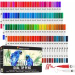 KIK KX5271 Sada barevných fixů 100 ks – Zboží Živě