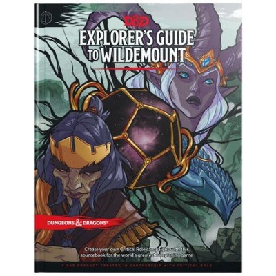 Explorers Guide to Wildemount DaD Campaign Setting and Adventure Book Dungeons a Dragons – Zboží Mobilmania