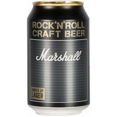 Marshall Amped Up Lager 12° 4,6% 0,33 l (sklo) – Zboží Dáma