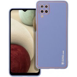 Pouzdro Forcell LEATHER Case Samsung Galaxy A12 modré