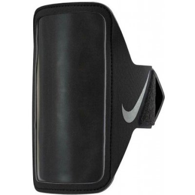 Pouzdro NIKE-LEAN ARM BAND PLUS BK/BK/SL Černá