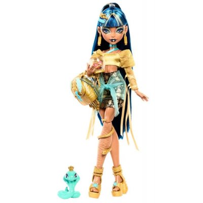 Mattel Monster High Fashion Doll Cleo De Nile & Pet Hissette HXH74 – Sleviste.cz