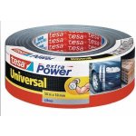 TESA lepící páska Extra Power Universal, textilní, stříbrná, 50 m, 50 mm – Zbozi.Blesk.cz
