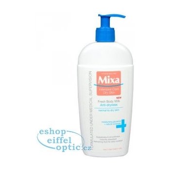 Mixa Fresh Body Milk Anti-Dryness osvěžující tělové mléko proti vysušování 400 ml