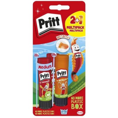 Pritt Stick Lepící tyčinka color 3 x 20g – Zboží Mobilmania