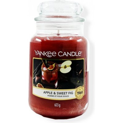 Yankee Candle Apple & Sweet Fig 623 g – Zboží Mobilmania