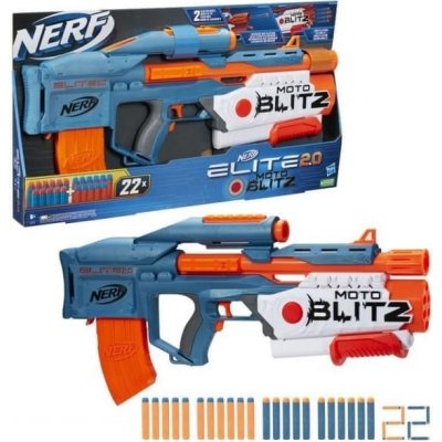 Nerf Elite 2.0 motoblitz CS 10 pistol F5872 – Zboží Mobilmania