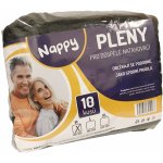 Nappy Inkontinenční kalhotky navlékací modré M 10 ks – Zbozi.Blesk.cz