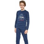 Cornette dětské pyžamo Follow Me Kids modrá – Zboží Mobilmania