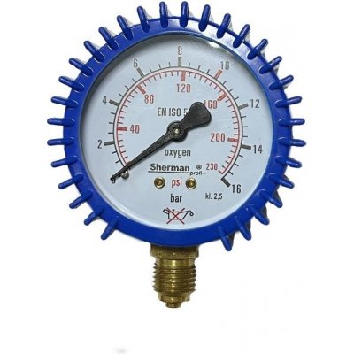 Sherman Manometr Kyslík 10 bar G 1/4 TSGNM1614TLEN – Zboží Mobilmania