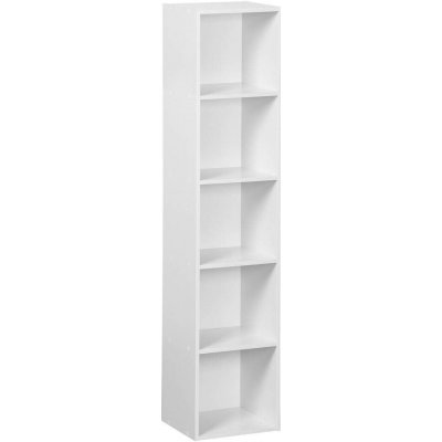 Casa Selección Cube knihovna bílá 30x24x132 cm – Zboží Dáma