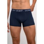 Vamp pohodlné pánské boxerky set 2 ks 16854 Oxfordská modrá – Zboží Dáma