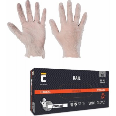 Cerva Rail Jednorázové vinylové pudrované 100 ks – Zbozi.Blesk.cz