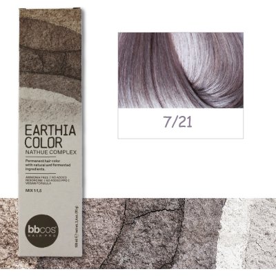 BBcos barva na vlasy Earthia Color 7/21 100 ml