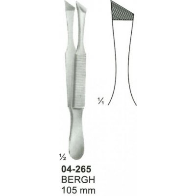 Pro salony Pinzeta MI-04-265 105 mm – Zbozi.Blesk.cz