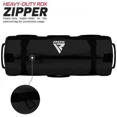 RDX Fitness pískový vak SANDBAG černý 11,3–34 kg - 25 – Zboží Mobilmania