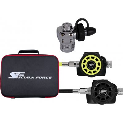Set kompletní automatika RECREATIONAL SET III - ScubaForce - s gumovými hadicemi – Zboží Dáma