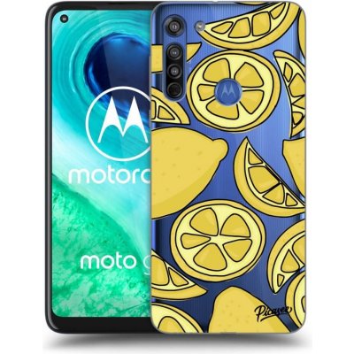 Pouzdro Picasee silikonové Motorola Moto G8 - Lemon čiré – Zboží Mobilmania