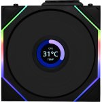 Lian Li UNI FAN TL Wireless LCD 120 Black 12TLLCD1W1B – Zboží Živě