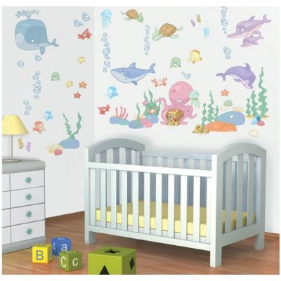 Walltastic, Dětské samolepící dekorace Baby Moře 41073