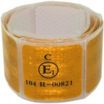 Compass 3M reflexní samolepící páska žlutá dělená homologace E1 1 metr – Zboží Mobilmania